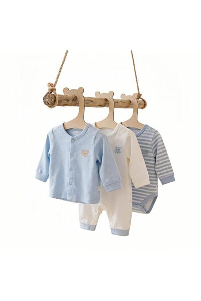 Generic 20 Pcs 9inch Wooden Kids Hangers, Non-Slip Baby & Toddler Closet Hang...