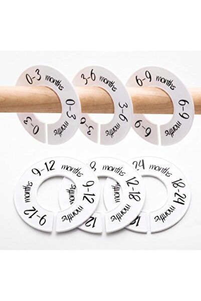 Generic Pro Goleem Baby Closet Dividers Unisex Baby Closet Organizer for Nurs...