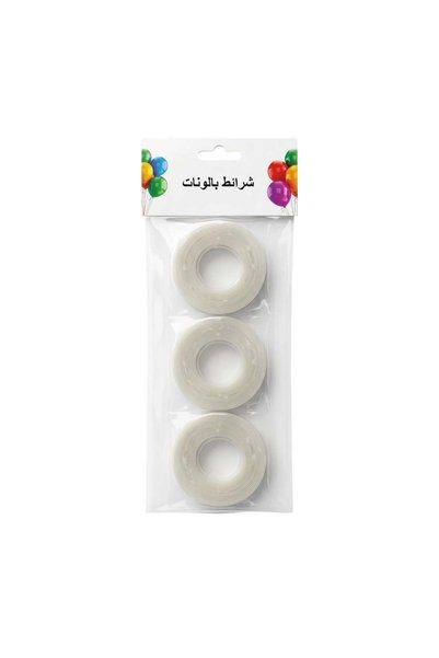 VLLOYA شرائط بلاستيكية لتنظيم وترتيب البالونات على شكل أقواس أو أكاليل – 3 شرائط