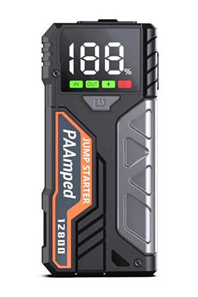 paamped Ultra Start Car Jump Starter for All Passenger Car 12800 mAh Power ba...