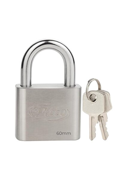Generic Fitto 60mm GDO Brand Padlock with Keys for Secure Locking