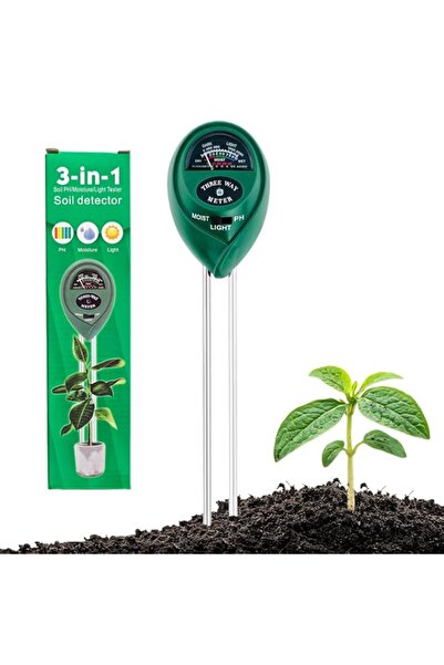 Generic Soil Meter Tester, 3-in-1 Moisture/Light/pH Tester for Garden | No Ba...