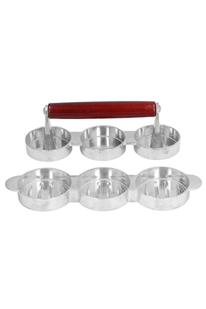 Generic Fdit Hamburger Press Patty, Portable Nonstick Mini Burger Maker Unifo...