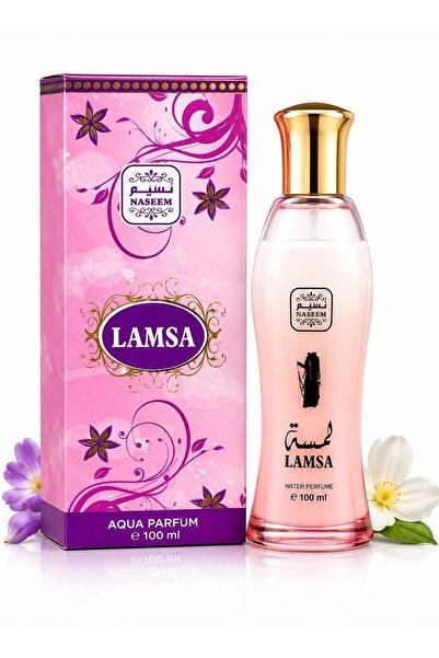 Naseem عطر لامسا أكوا 100 مل - عطر منعش خالٍ من الكحول مع نفحات البرغموت والي...