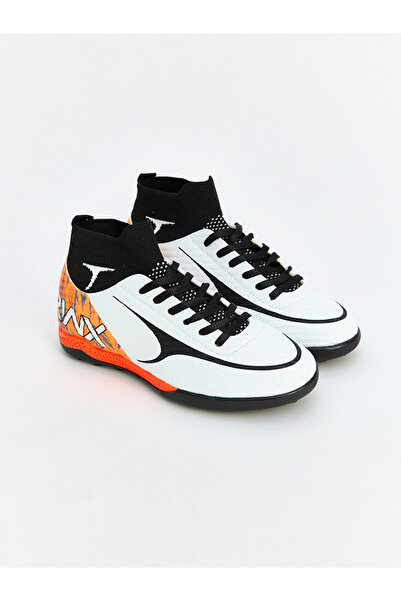 LC Waikiki Lcw Steps Boys' Astroturf Field Shoes with White Socks