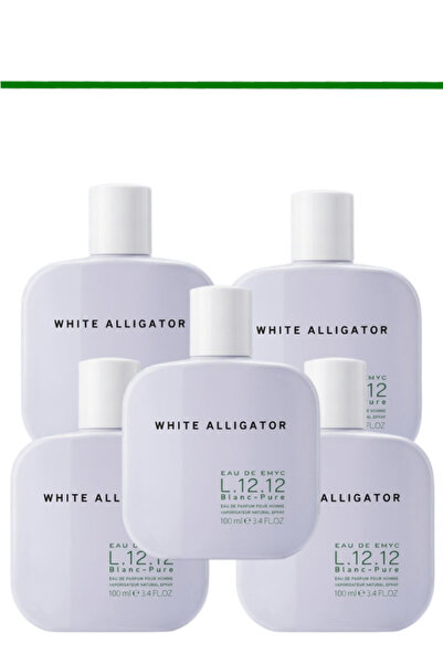 EMYC 5 Pieces White Alligator Perfume 100ML