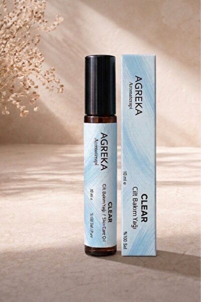 CLEAR Cilt Bakım Yağı 10 ml - Odaklanma ve Zihinsel Canlılık Hissine Yönelik Aromaterapi Roll-On