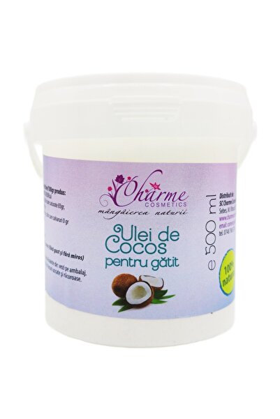 Charme Cosmetics Ulei cocos pentru gatit 500ml - CHARME
