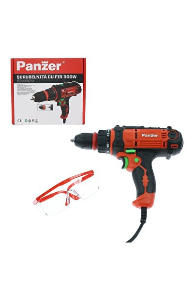 OEM Електрическа бормашина и винтоверт, Panzer ESD-300QC-AX, 300 W, 1600 об/м...