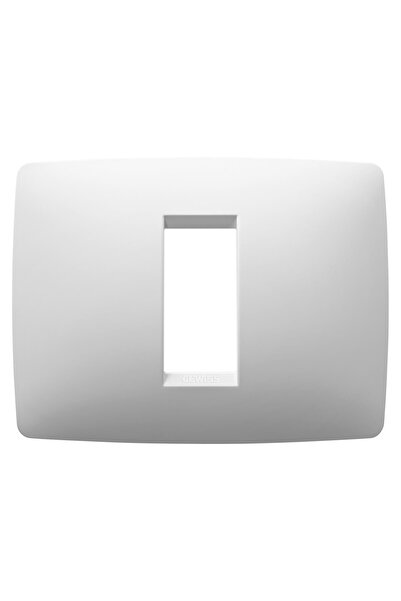 OEM Rama Gewiss Chorus GW16101TB, 1 modul, alb, pentru priza / intrerupator