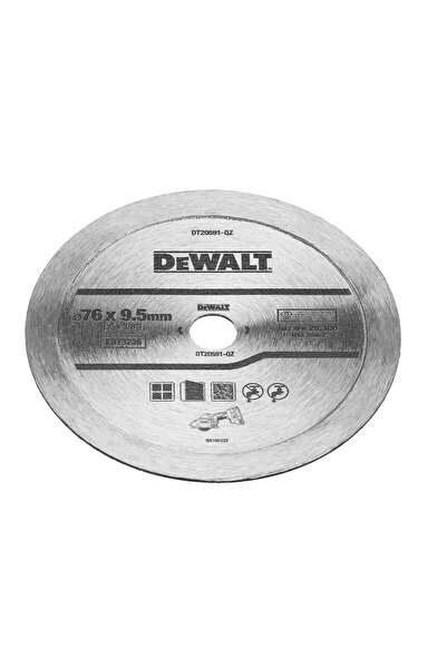 OEM Diamond blade, continuous, for cutting tiles, DeWalt DT20591, 76 x 10 x 9...