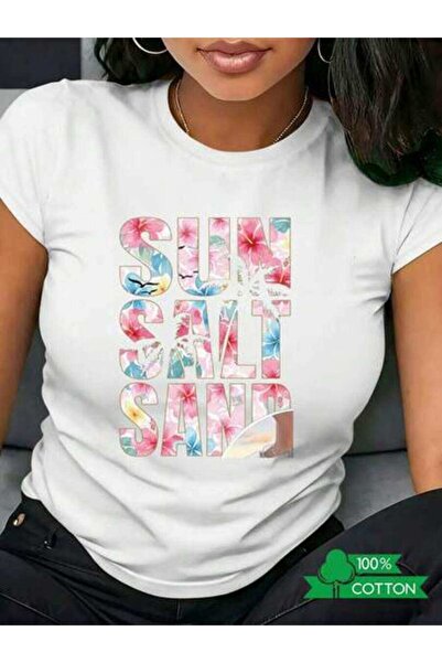 29CUN Oversized Women's T-Shirt, Loose Fit, Flat Fashion Letter Anime Print W...