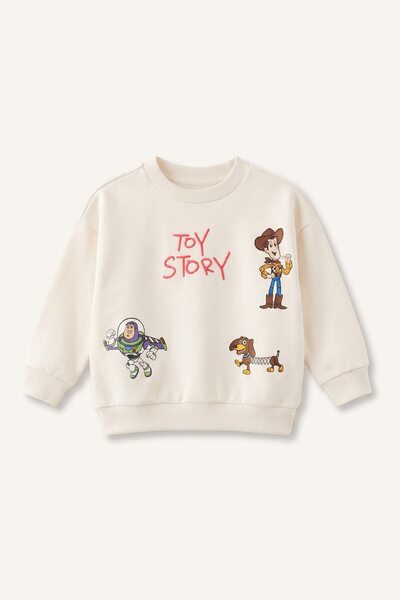 DeFacto Toy Story Oversıze Basic Sweatshirt Erkek Bebek I3544A526WN