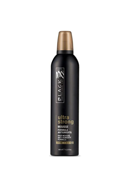 BLACK PROFESSIONAL LINE Spuma pentru Par cu Fixare Puternica - Anti-Humidity ...