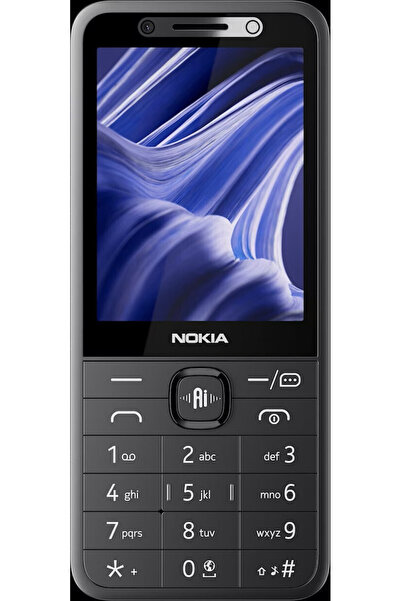Nokia 215 4G 2η Έκδοση Διπλής SIM Τηλέφωνο με Πλήκτρα Μαύρο