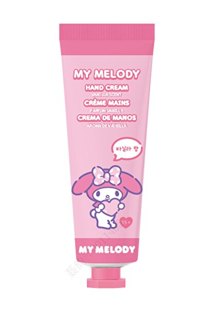 SANRIO Lisanslı My Melody Vanilya Kokulu El Kremi – Taşınabilir Günlük El Bakımı