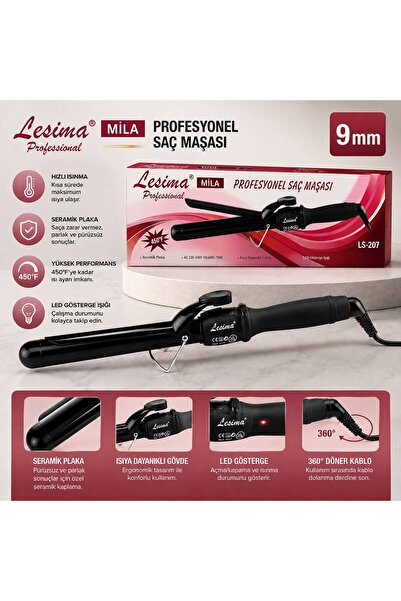 Point LESİMA SAÇ MAŞASI 9MM