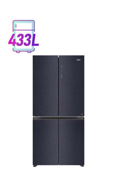 Haier ثلاجة بباب فرنسي سعة 433 لتر