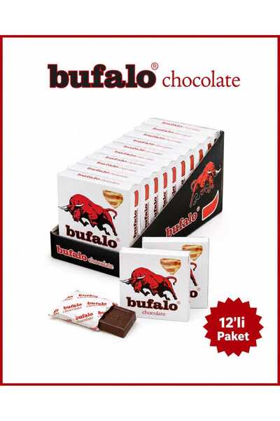 bufalo 12'li +18 Yetişkin Çikolata Paketi