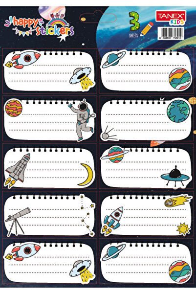 MC Micostore Etichete scolare 30/set cosmos tls-805 tanex