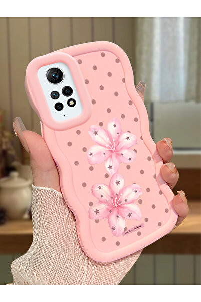 ucuc Redmi Note 12 Pro 4G Uyumlu Pembe Silikon Kılıf Kamera Korumalı Darbe Em...