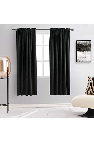 DONREN Donrin Small Bathroom Window Curtains - 2 Panels Blackout Thermal Insu...