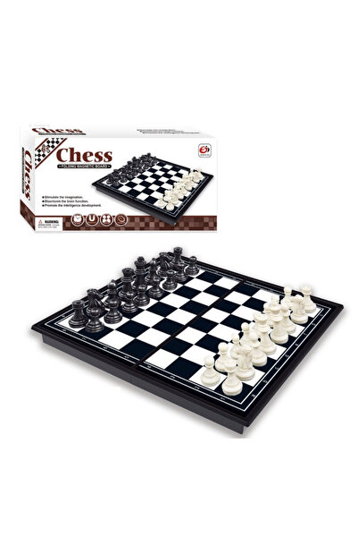 Krista Set Magnetic Foldable Pocket Chess Game 17x17 cm