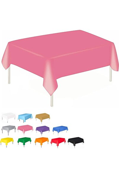 MARKQ Disposable Plastic Rectangular Tablecloth for Bachelorette Party and We...