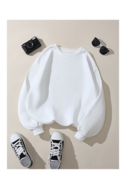 DAXİS Sportwear Company Women's Oversize Crewneck Sweatshirt