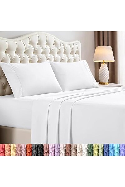 Utopia Bedding Utopia Bedding Bed Sheet Set - Soft Microfiber Bedding - Wrink...