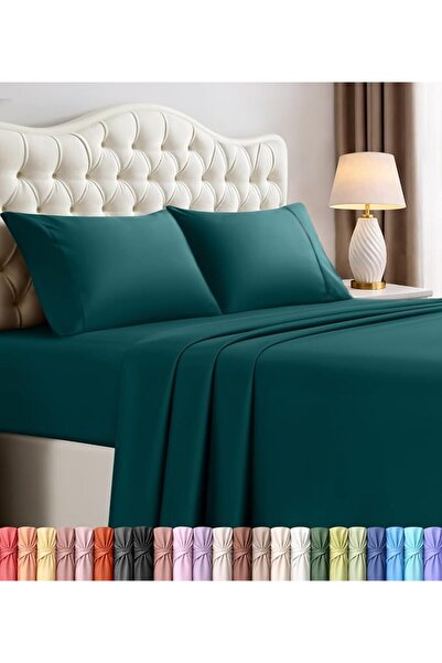 Utopia Bedding طقم شراشف سرير من يوتوبيا بيدينغ - نسيج ناعم من الياف المايكرو...