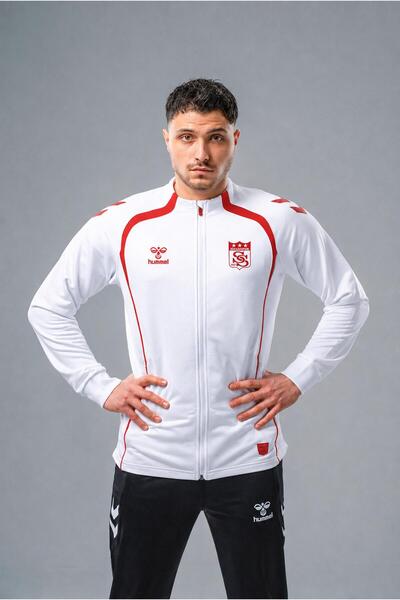 hummel Sivasspor Target Camp Tracksuit Top White-Red