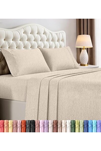 Utopia Bedding طقم شراشف سرير من يوتوبيا بيدينغ - نسيج ناعم من الياف المايكرو...