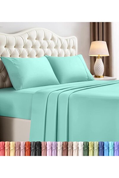 Utopia Bedding طقم شراشف سرير من يوتوبيا بيدينغ - نسيج ناعم من الياف المايكرو...