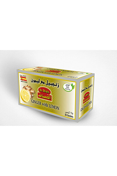 TEA Al Diyafa Ginger Lemon Herbal Wrapped Bags 25