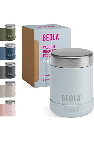 GENERAL 450ml Double Wall Stainless Steel Vacuum Insulated Food Jar Thermos L...