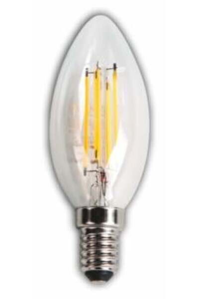 Cata CT-4063 7W LED FİLAMENT DÜZ BUJİ GÜNIŞIĞI İnce Duy Avize Ampul