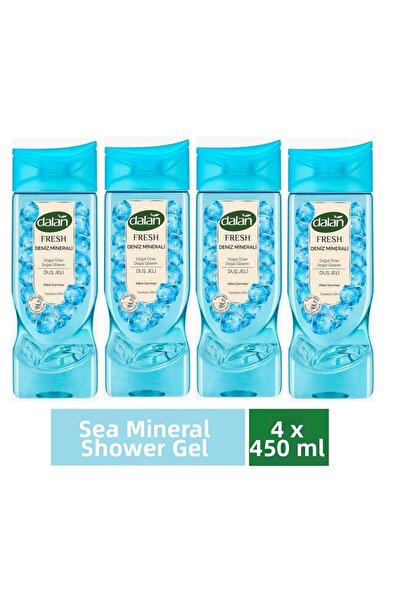 Dalan Shower Gel Botanica with Orchid Extract 450 ml X 4 Pcs