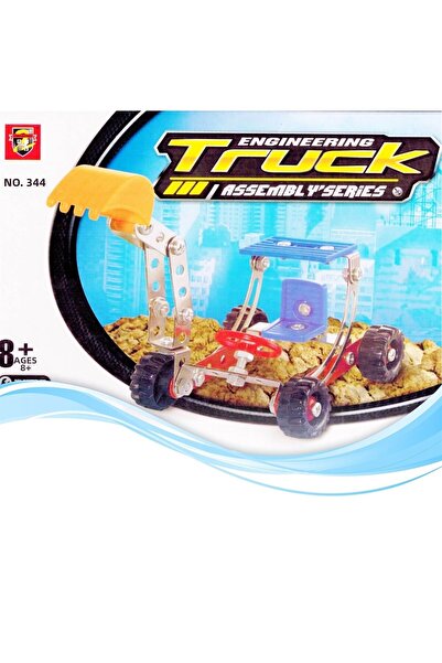 Go İthalat 73 Piece Metal Lego Scoop Fun Lego Set and Building Box (5224)