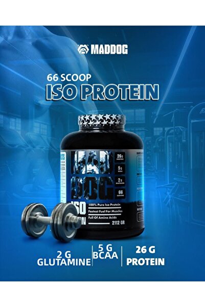 mAddog Mad Dog Iso Burn Isolated Whey Protein 2.2 Gr