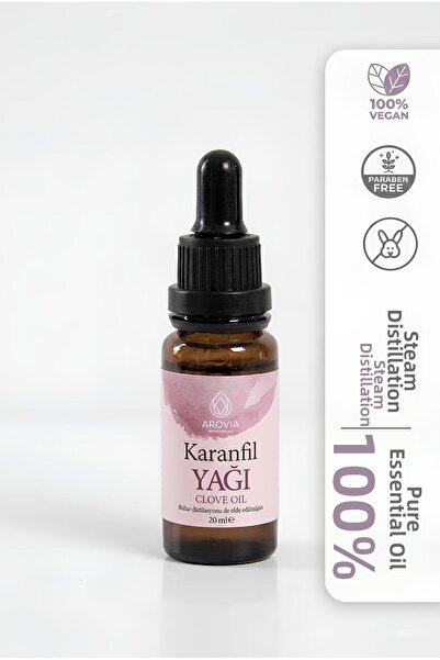 AROVİA Clove Oil - Essential Oil 20 ml