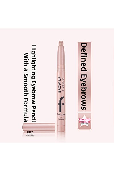 Flormar قلم تفتيح تحت الحواجب باللون الذهبي الوردي 002