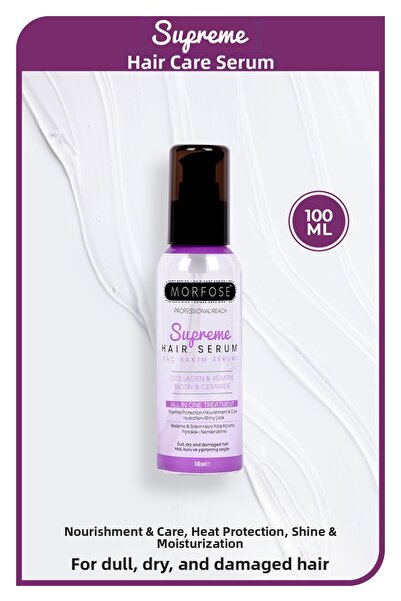 Morfose Supreme Keratin & Vegan Hair Serum with Collagen 100 ml