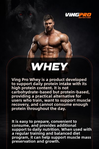 vingpro Whey Protein Pro Wpc80 420Gr 14 Servings Pistachio