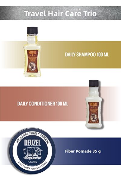 Reuzel Travel Hair Care Trio