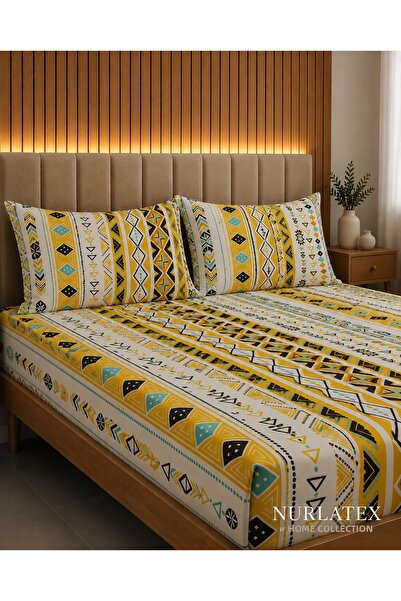 NURLATEX Battal Size Elastic Sheet Set 180 X 200