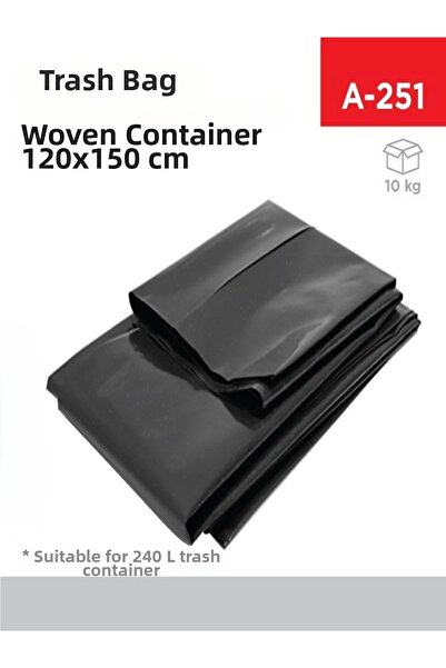 inci çelik aksesuar Trash Bag Container Bulk (120*150 cm)