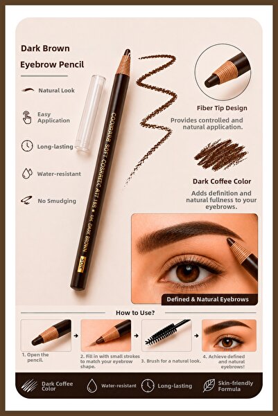 Nera Classy Drawstring Marker Pen Microblading and Permanent Makeup Horizonta...