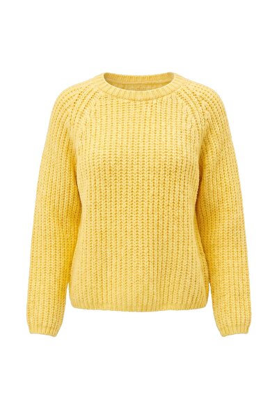 Trendyol Collection Wardrobe Essentials Yellow Soft Textured Knitwear Sweater...