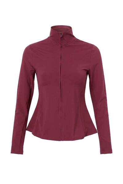 Trendyol Collection Soft Brushed Fabric Sports Jacket Sportswear